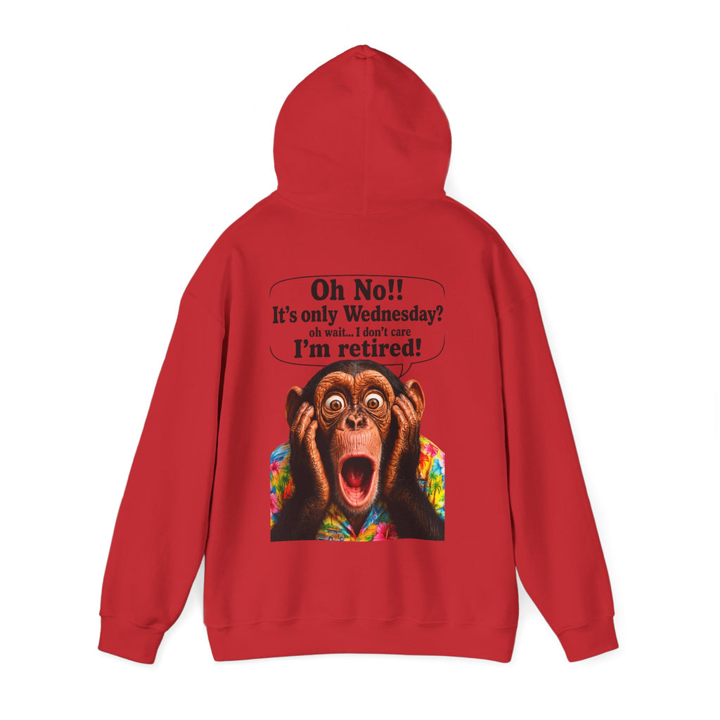 Retired Life Hoodie – "Oh wow!! It’s only Wednesday? oh well... I don’t care I’m retired!"