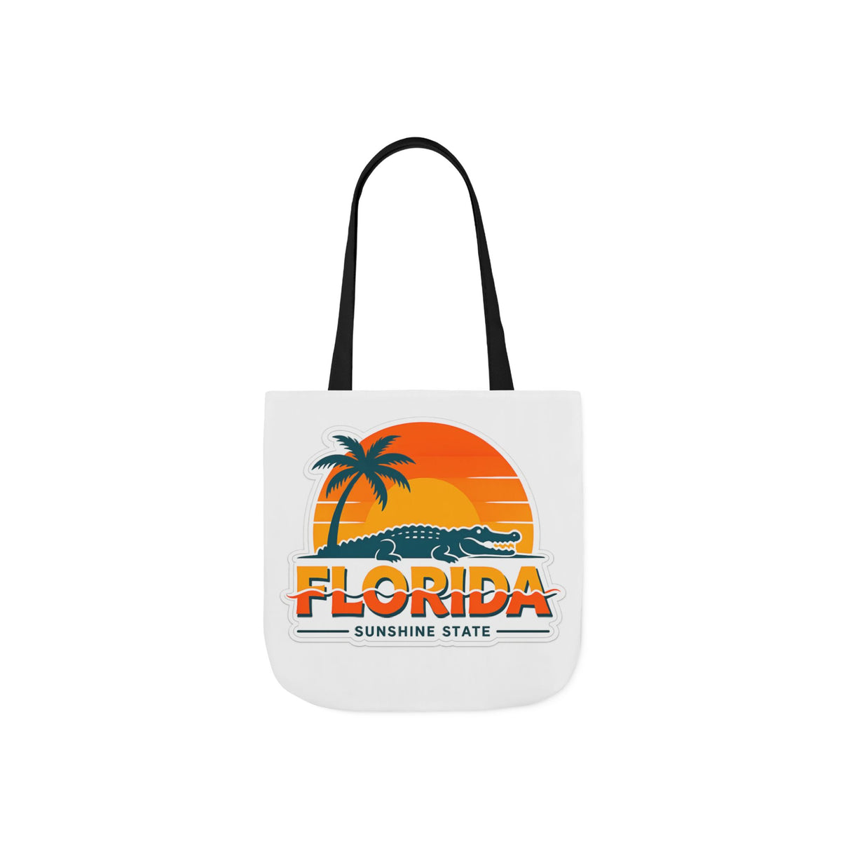 Florida Sunshine State Canvas Tote