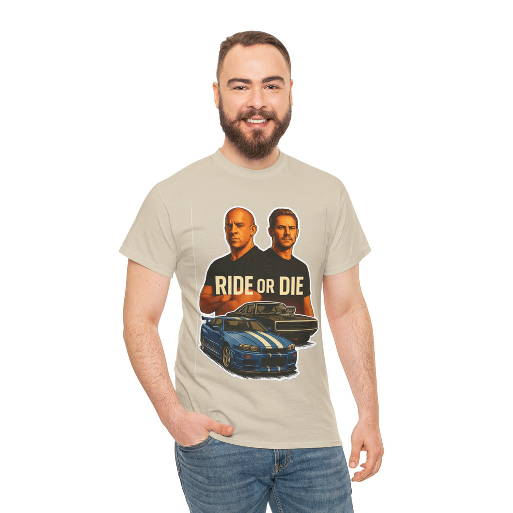 Ride or Die Street Racing Graphic Cotton Tee