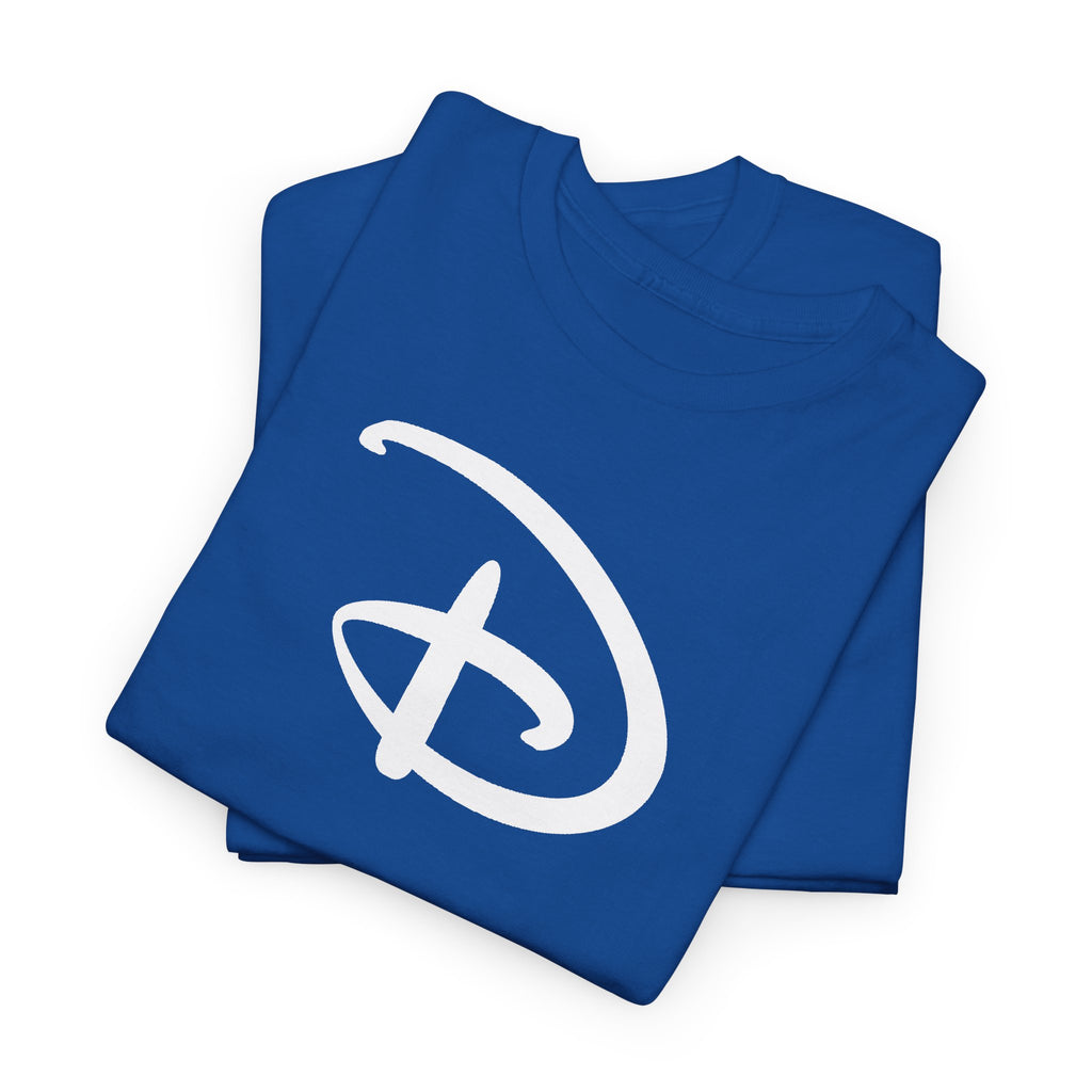 Disney "D" Unisex Heavy Cotton Tee