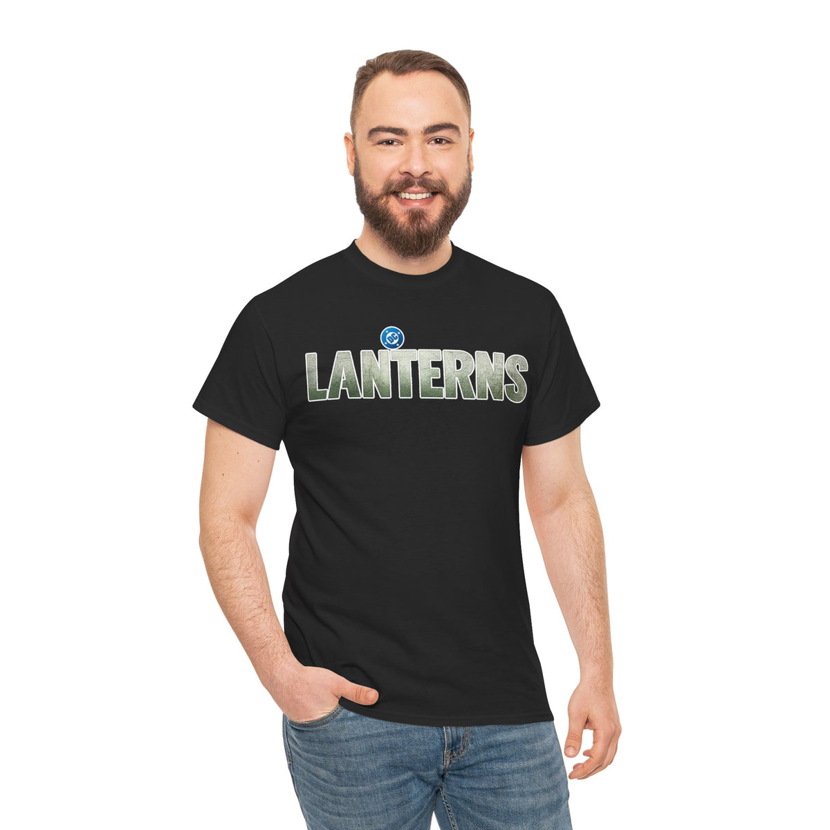 Lanterns Graphic Tee — Vintage Nature Logo T-Shirt