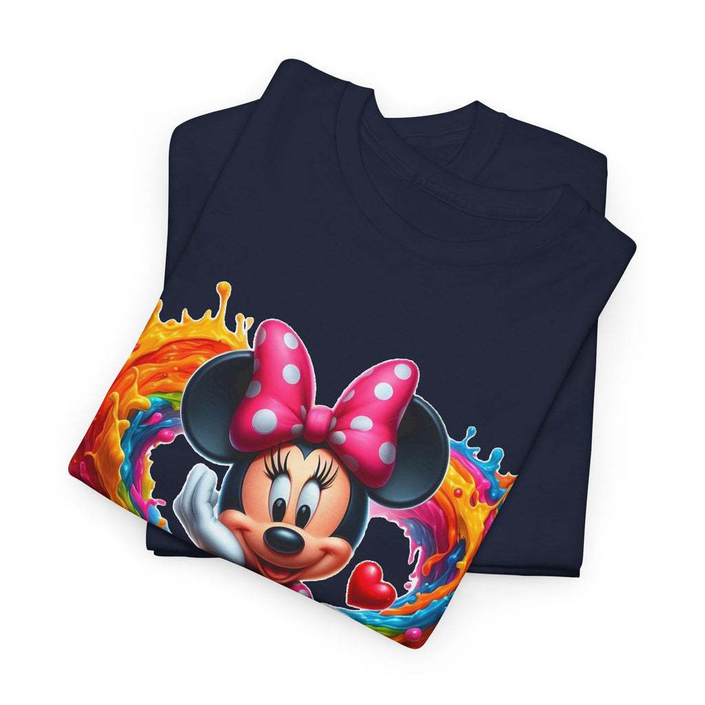 Minnie Mouse Unofficial Color Splash T‑Shirt