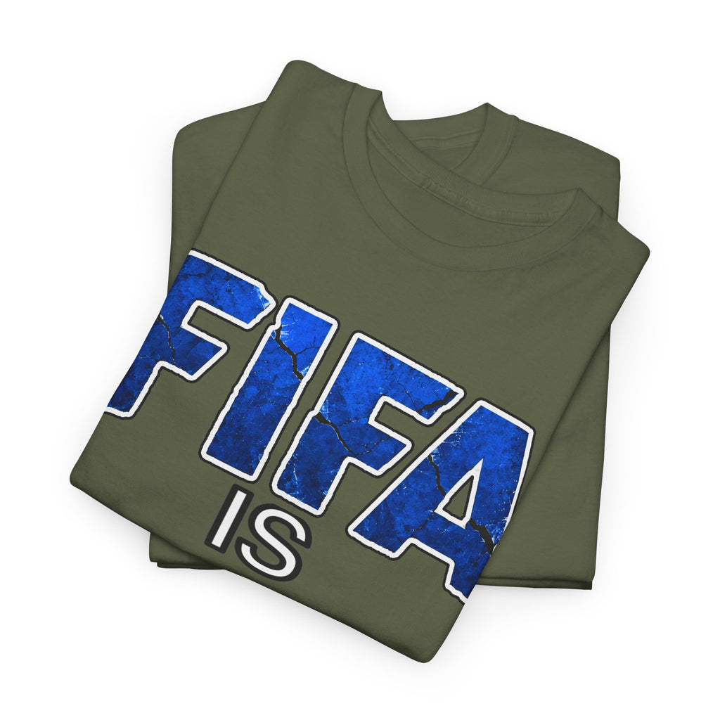 FIFA Is Corrupt Graphic Tee – Anti-FIFA Protest Soccer T-Shirt