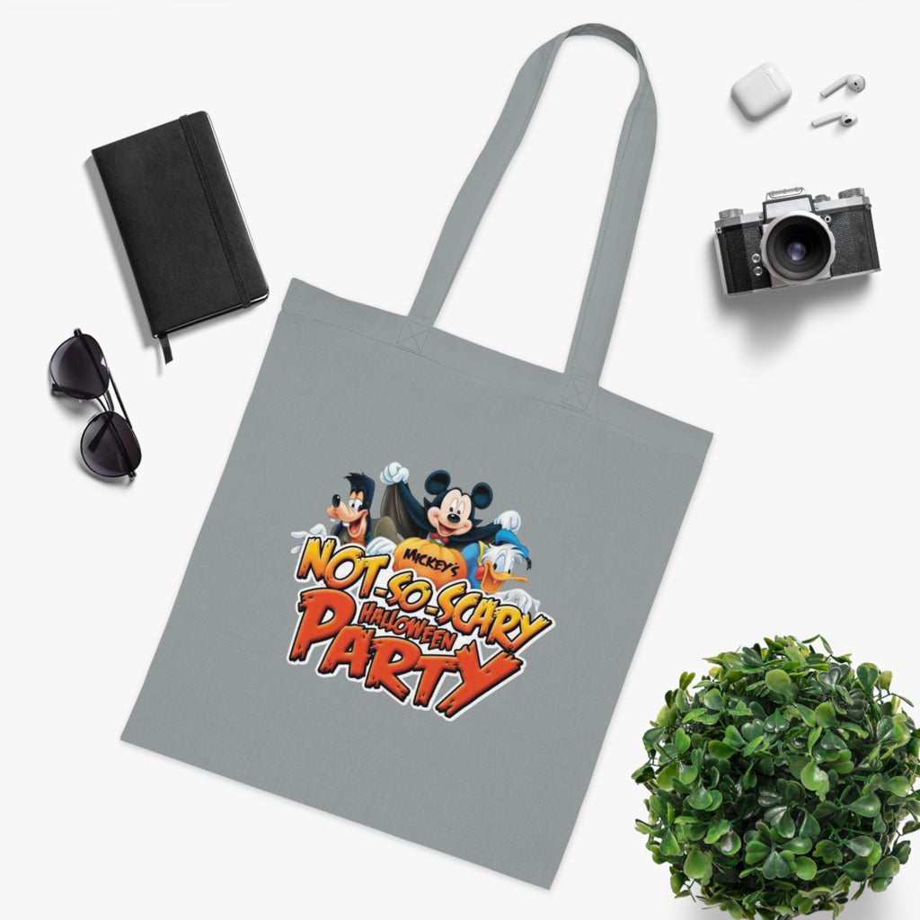 Mickey "Not So Scary Halloween Party" Cotton Tote — Disney Trick-or-Treat Bag