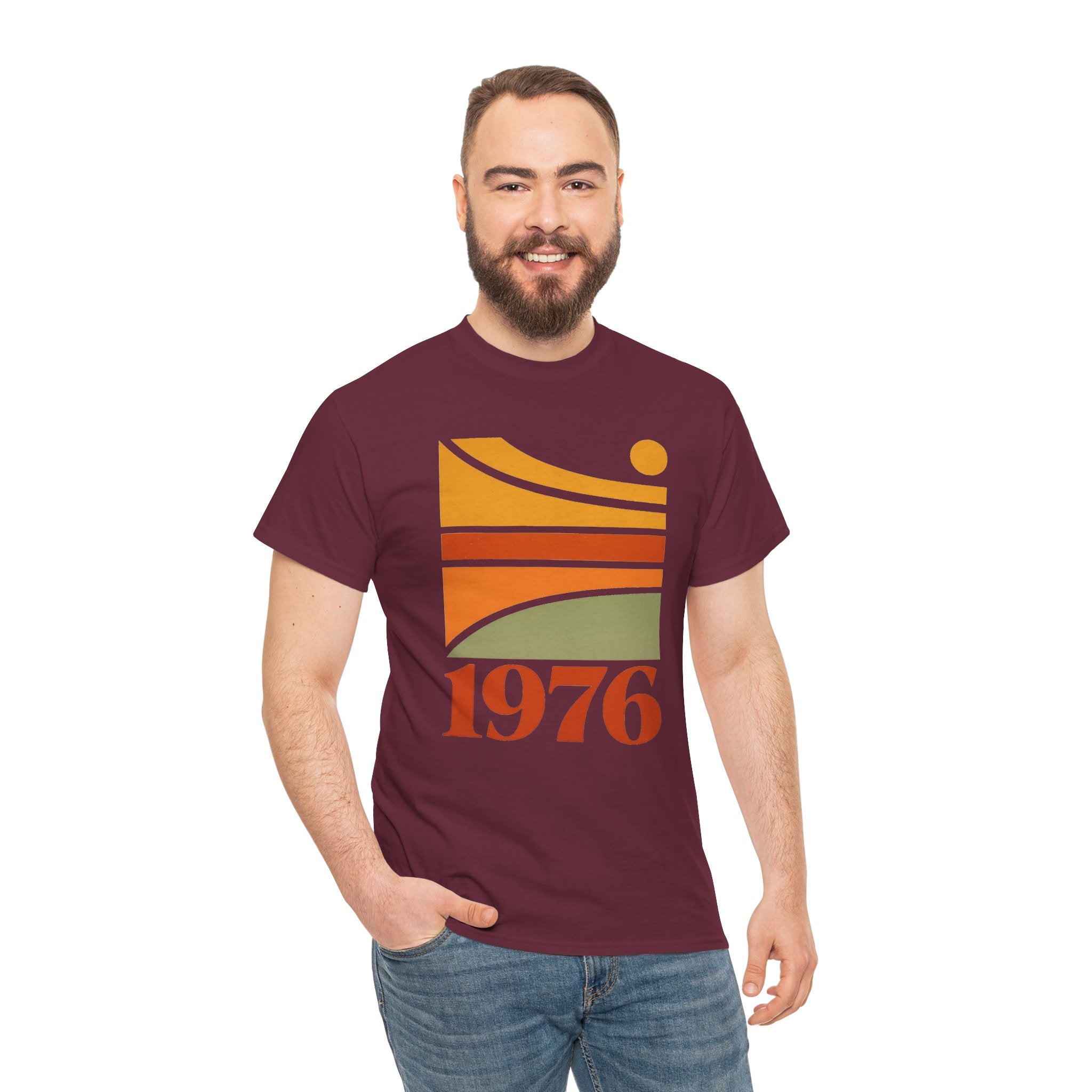1976 Retro Sunset T-Shirt