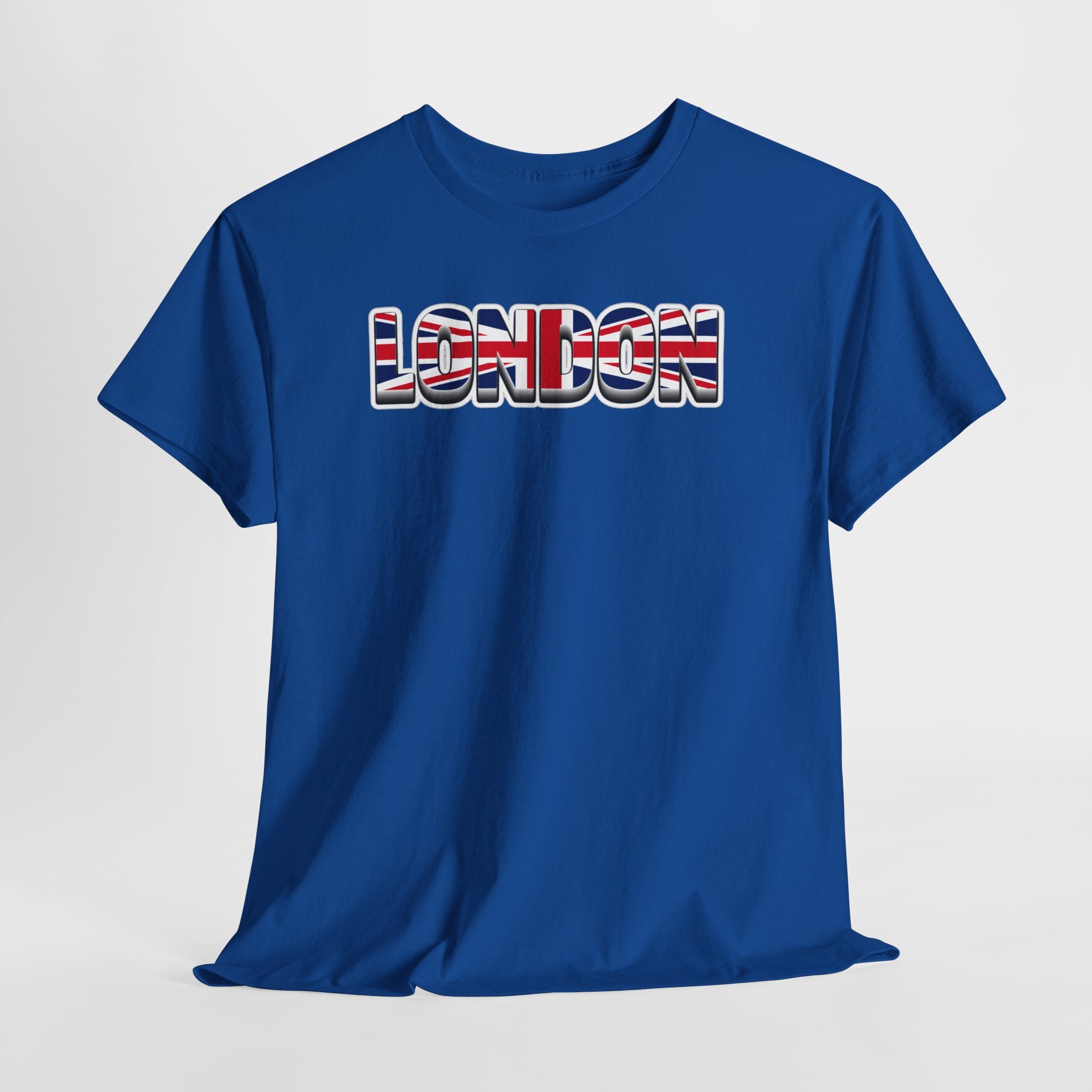 London Union Jack Graphic Tee — Bold UK Travel T-Shirt