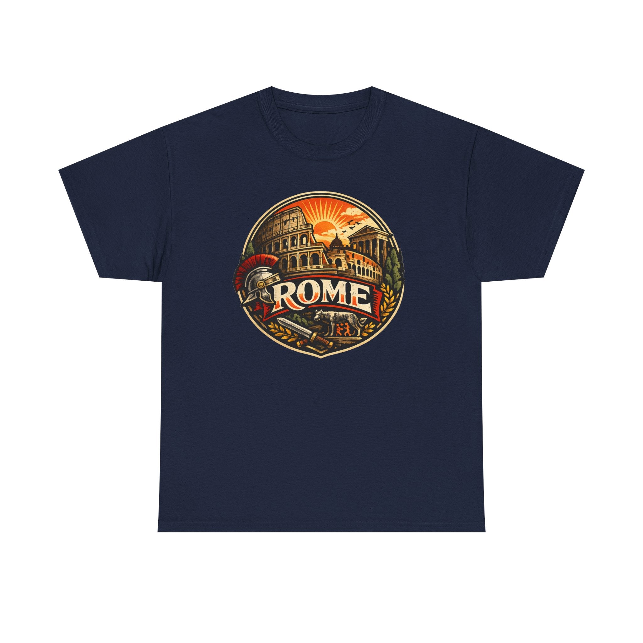 Rome Vintage Graphic Tee — Retro Italy Travel T-Shirt
