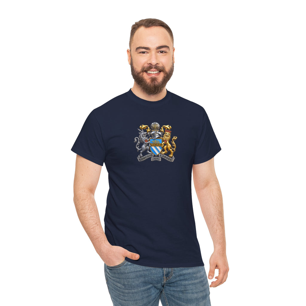 Manchester City Coat of Arms Unisex Heavy Cotton Tee