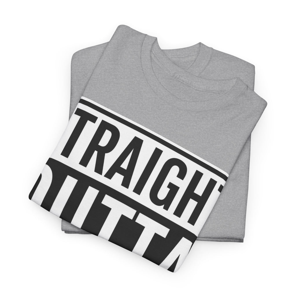 Straight Outta Patience T-Shirt — Funny Graphic Tee for Sarcastic Humor