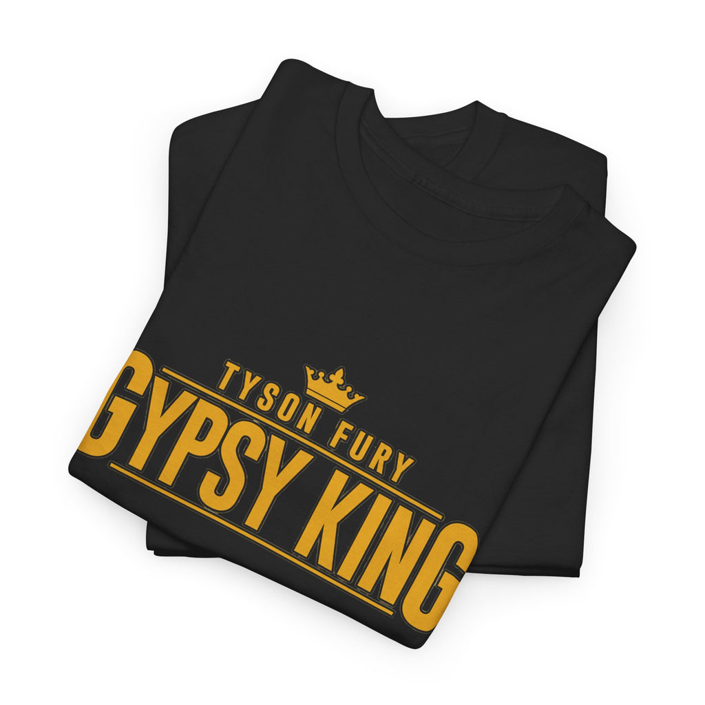 T-Shirt — "Gypsy King" Retro Crown Boxing Tribute Tee