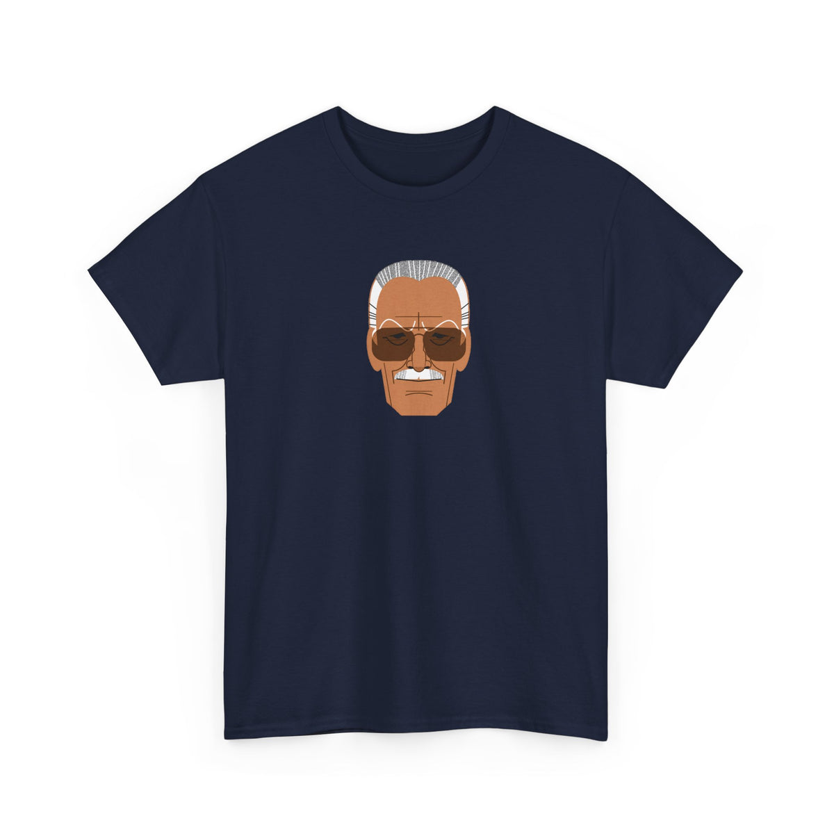 Stan Lee Portrait T‑Shirt — Retro Comic Creator Graphic Tee