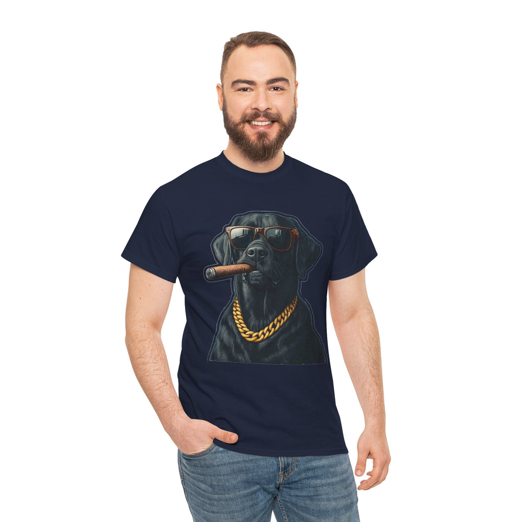 Cool Rottweiler Smoking Cigar Graphic Tee — Dog Lover Streetwear