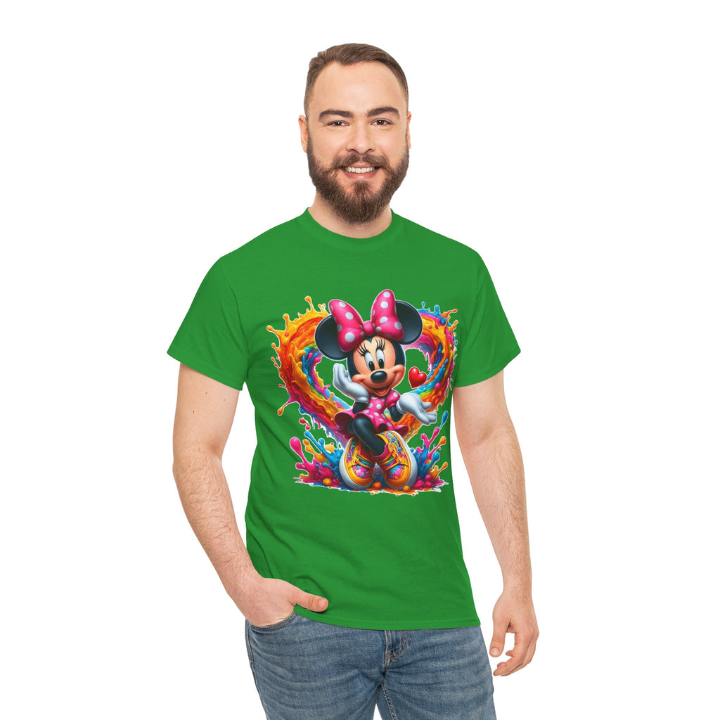 Minnie Mouse Unofficial Color Splash T‑Shirt