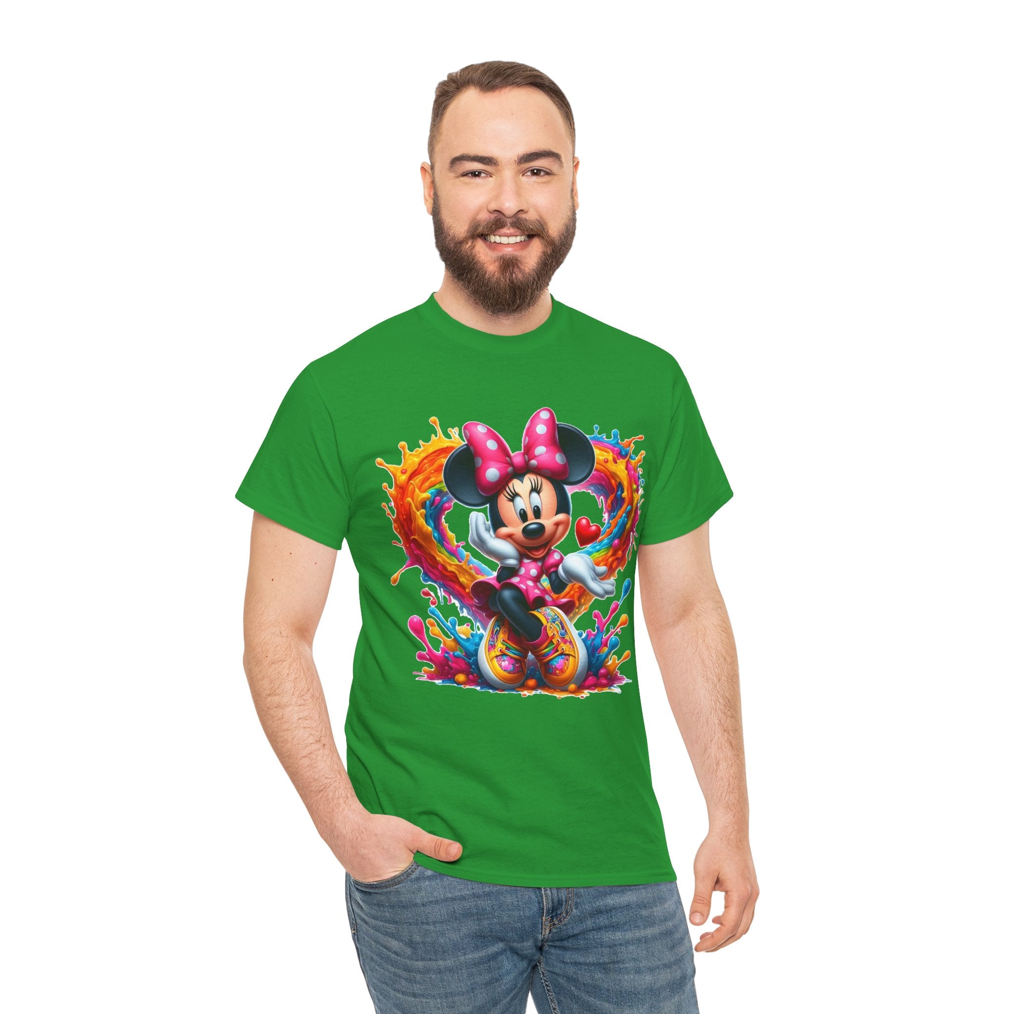 Minnie Mouse Unofficial Color Splash T‑Shirt