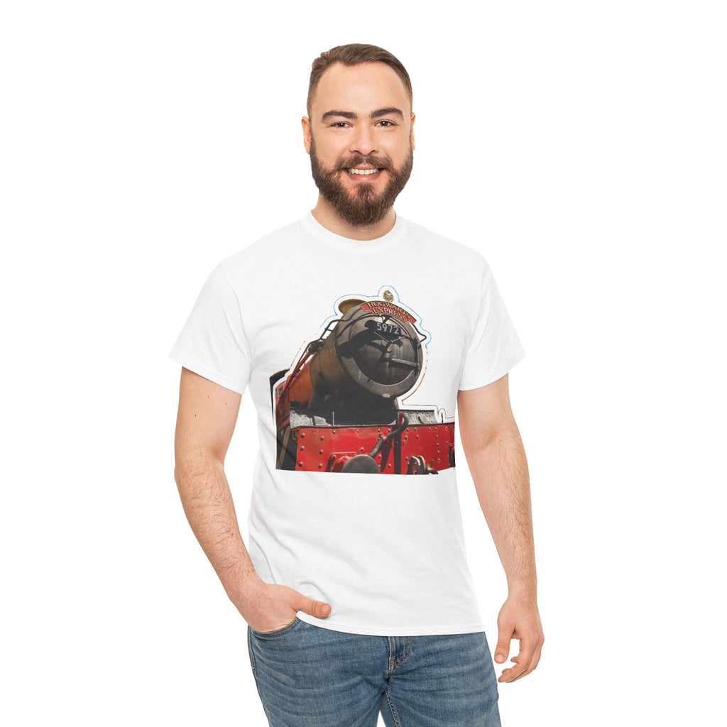 Hogwarts Express Steam Engine Train T-Shirt – Vintage Locomotive Graphic Tee