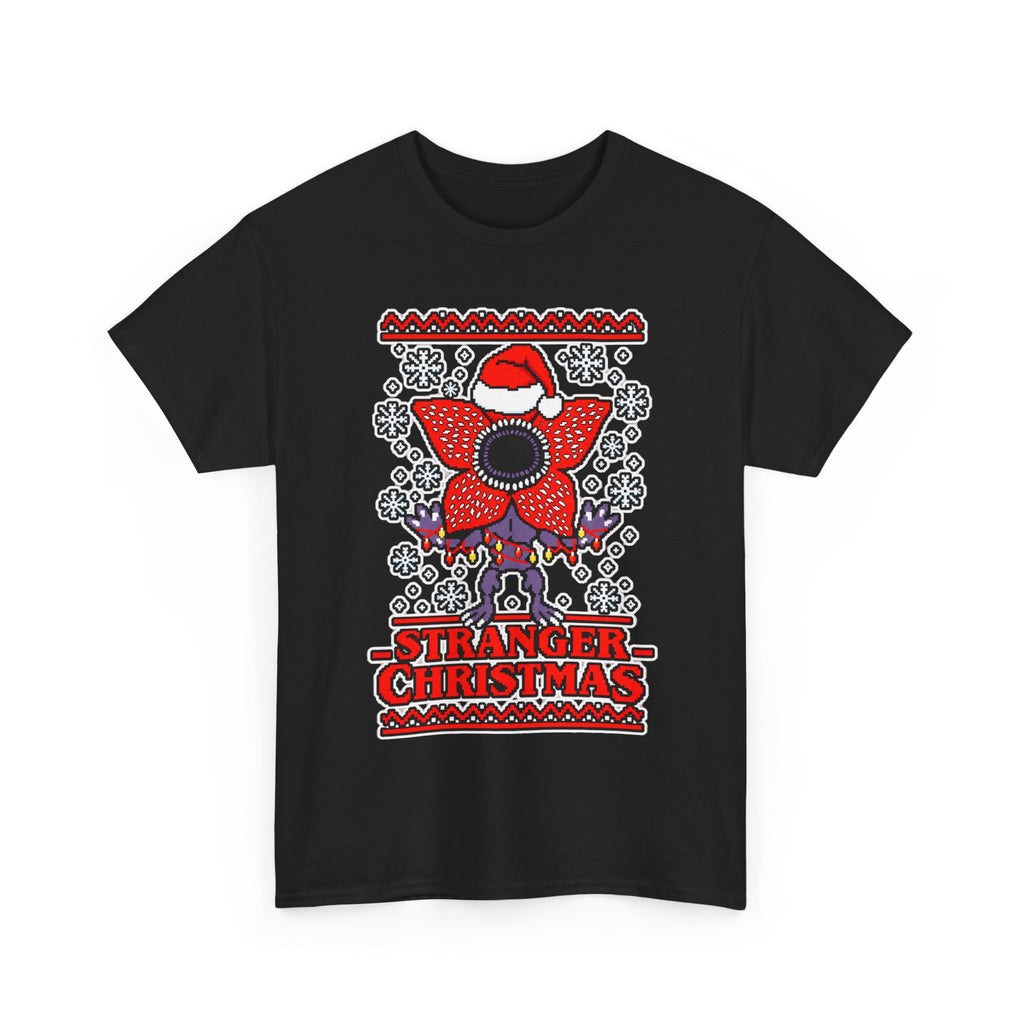 Stranger Christmas T-Shirt — Festive Demogorgon Holiday Tee