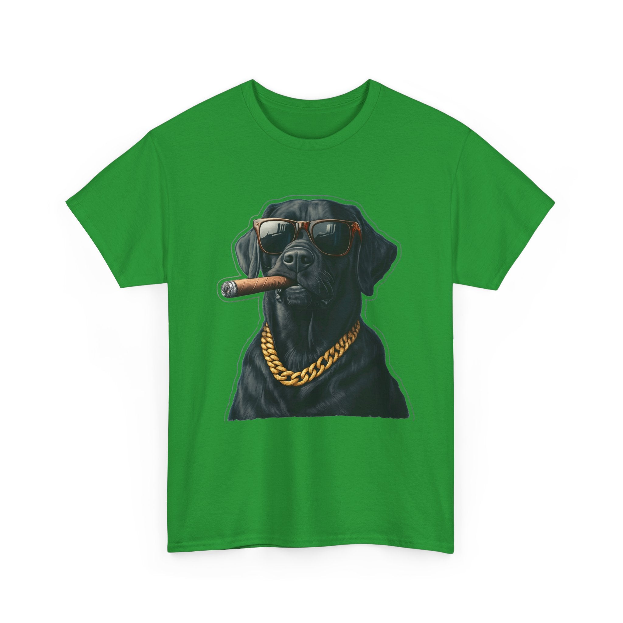 Cool Rottweiler Smoking Cigar Graphic Tee — Dog Lover Streetwear