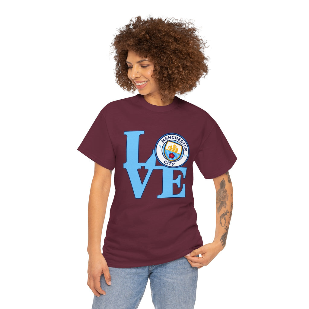 Manchester City LOVE Cotton T-Shirt