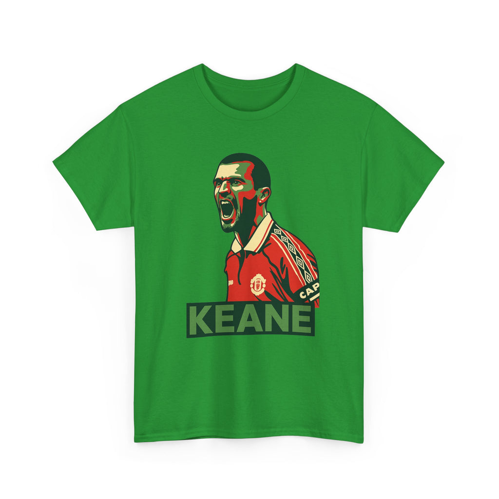 Roy Keane Retro Soccer Tee - Iconic Football Legend Graphic Shirt