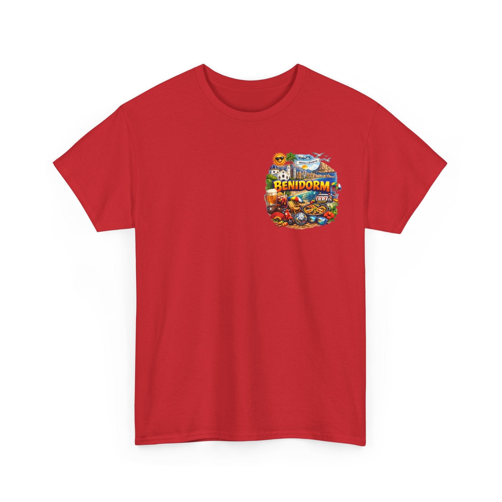 Benidorm Souvenir T‑Shirt — Spain Beach Holiday Graphic Tee