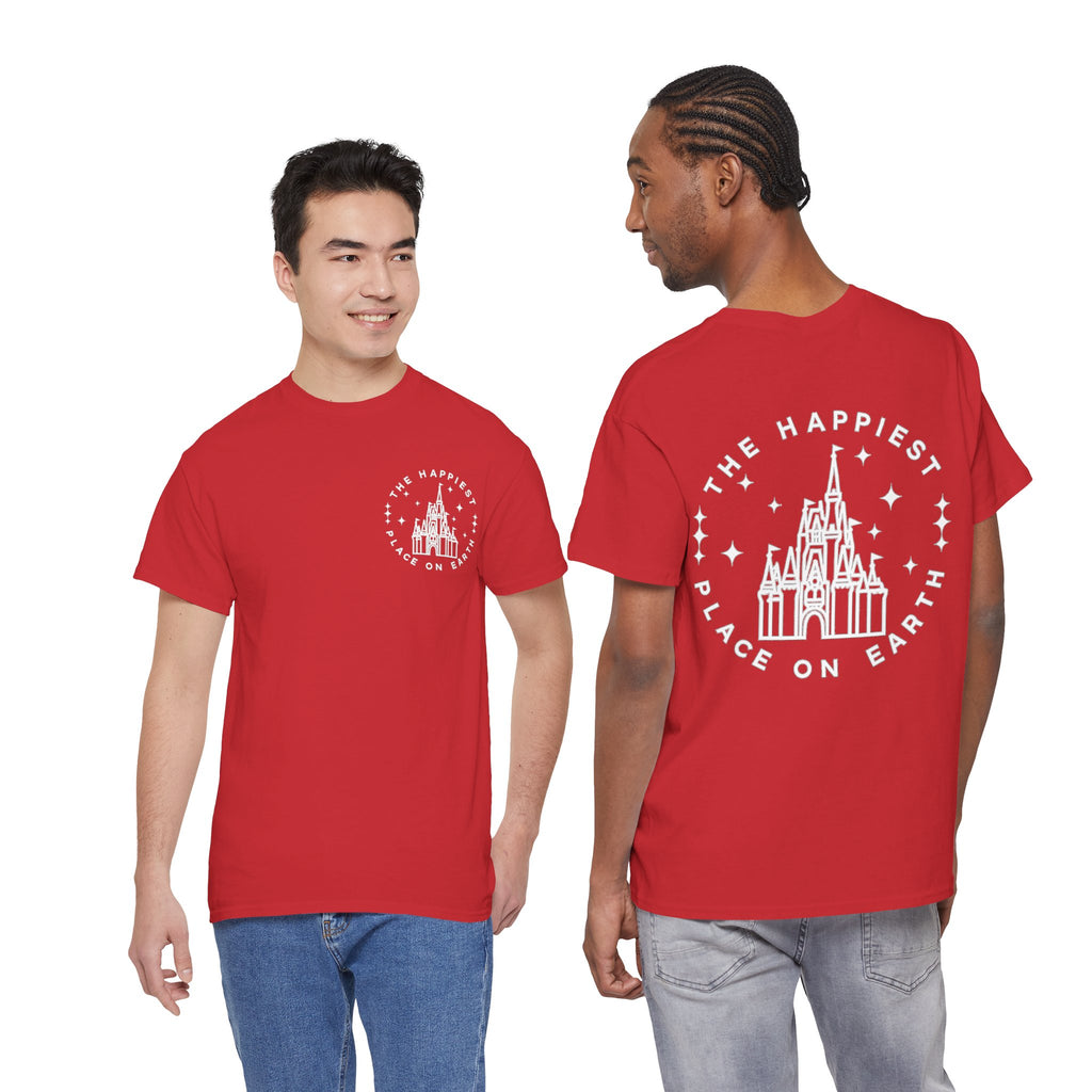 Castle Graphic Tee — "The Happiest Place on Earth" Theme Park T‑Shirt