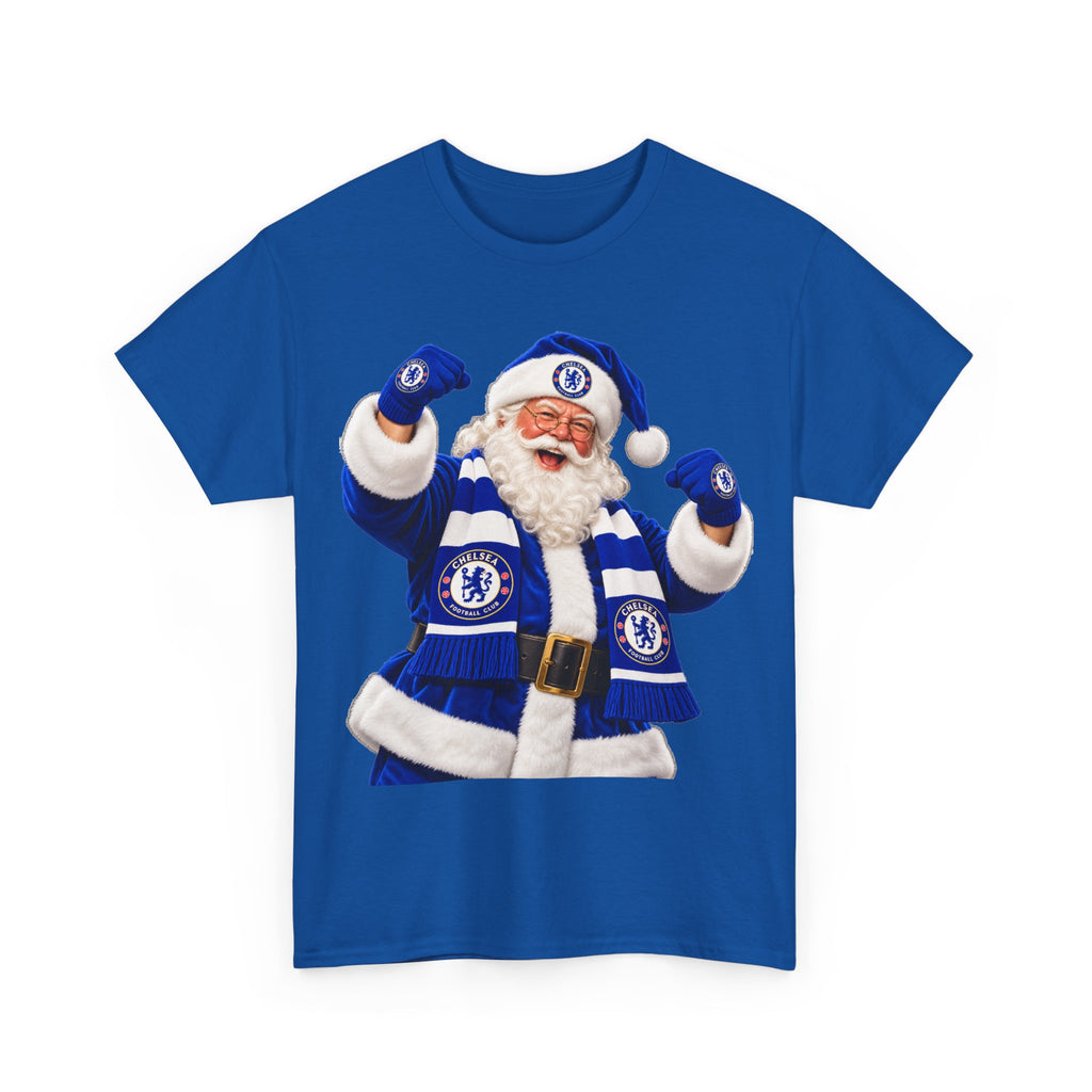 Chelsea FC Santa T‑Shirt — Football Fan Christmas Tee
