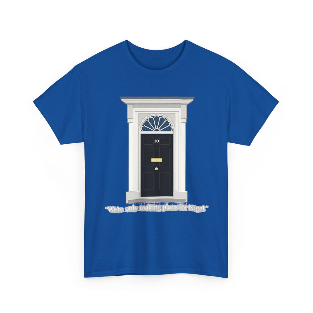 Doorway Graphic Tee — 'With Only a Knocking, who will be Might?' Black T‑Shirt