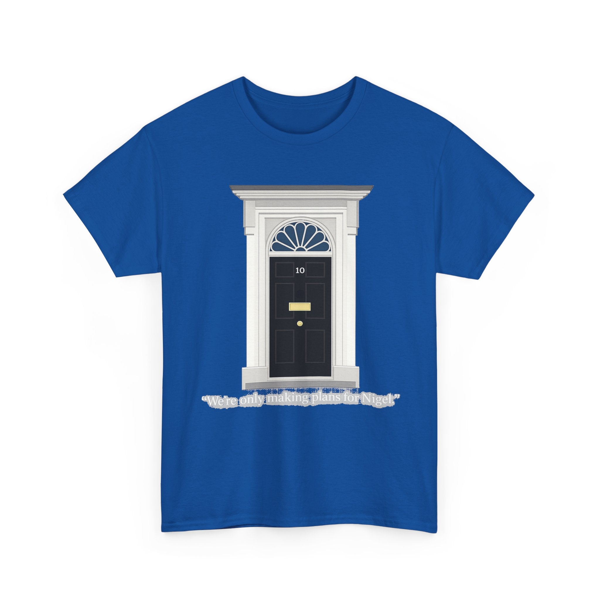 Doorway Graphic Tee — 'With Only a Knocking, who will be Might?' Black T‑Shirt