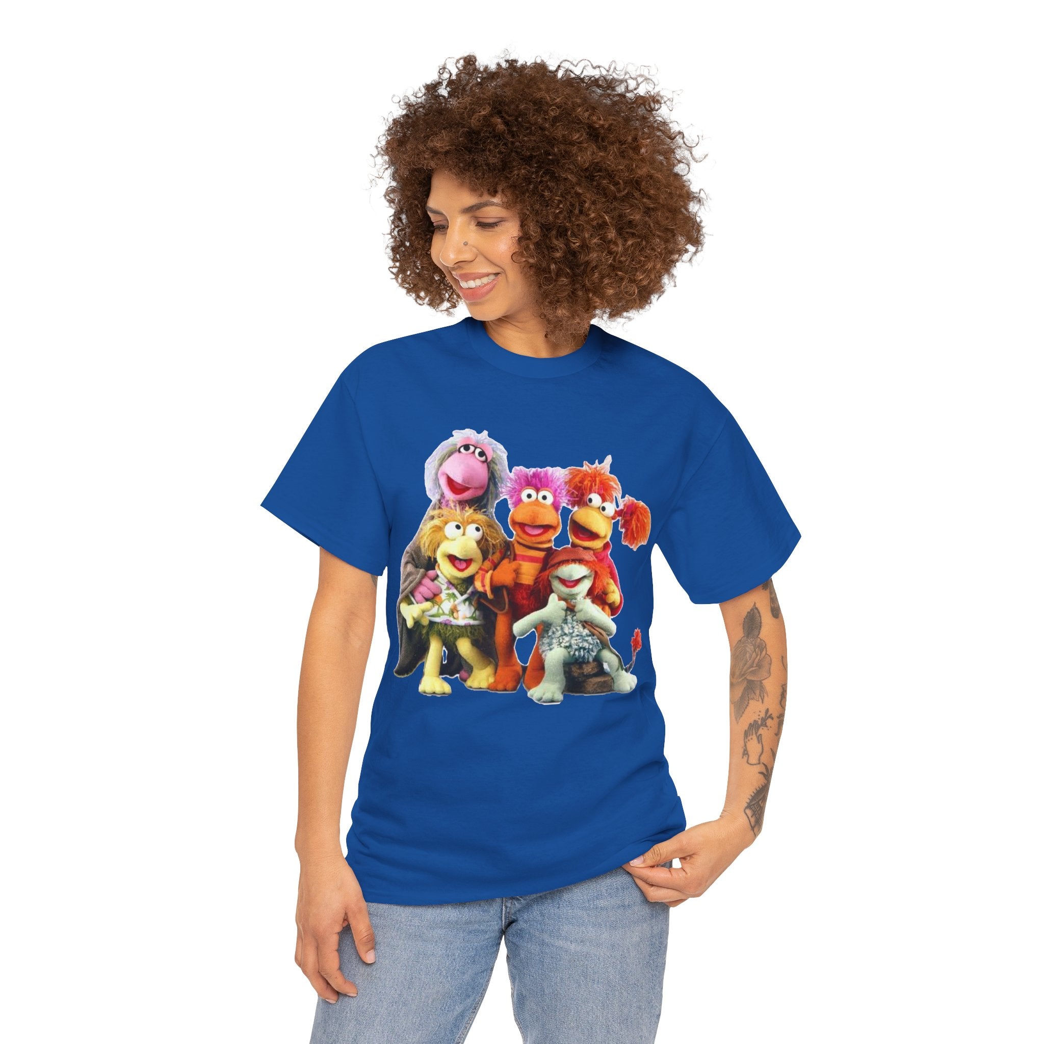 Fraggle Rock Characters T-Shirt — Vintage 80s Kids TV Crew Tee