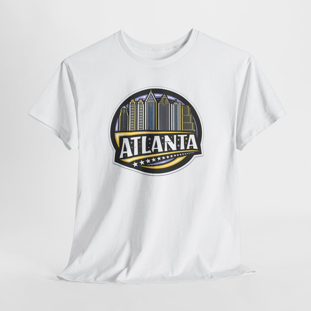 Atlanta Skyline Tee — Vintage City Badge Graphic T-Shirt
