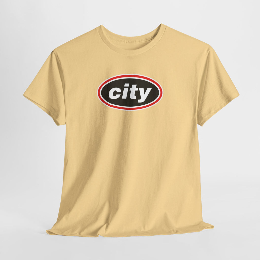 Manchester City Oasis Inspired Logo Cotton T-Shirt