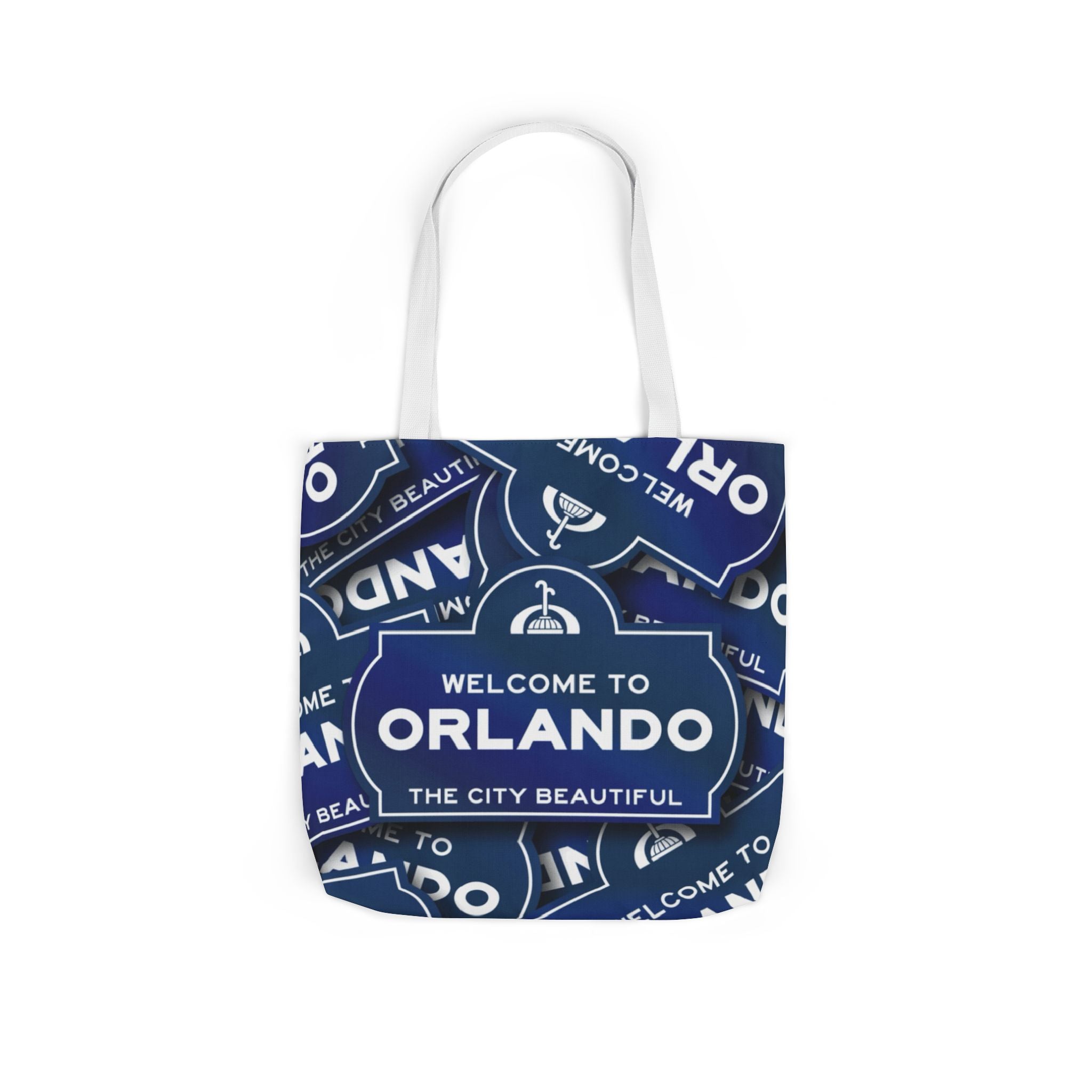 Orlando Welcome Sign Canvas Tote