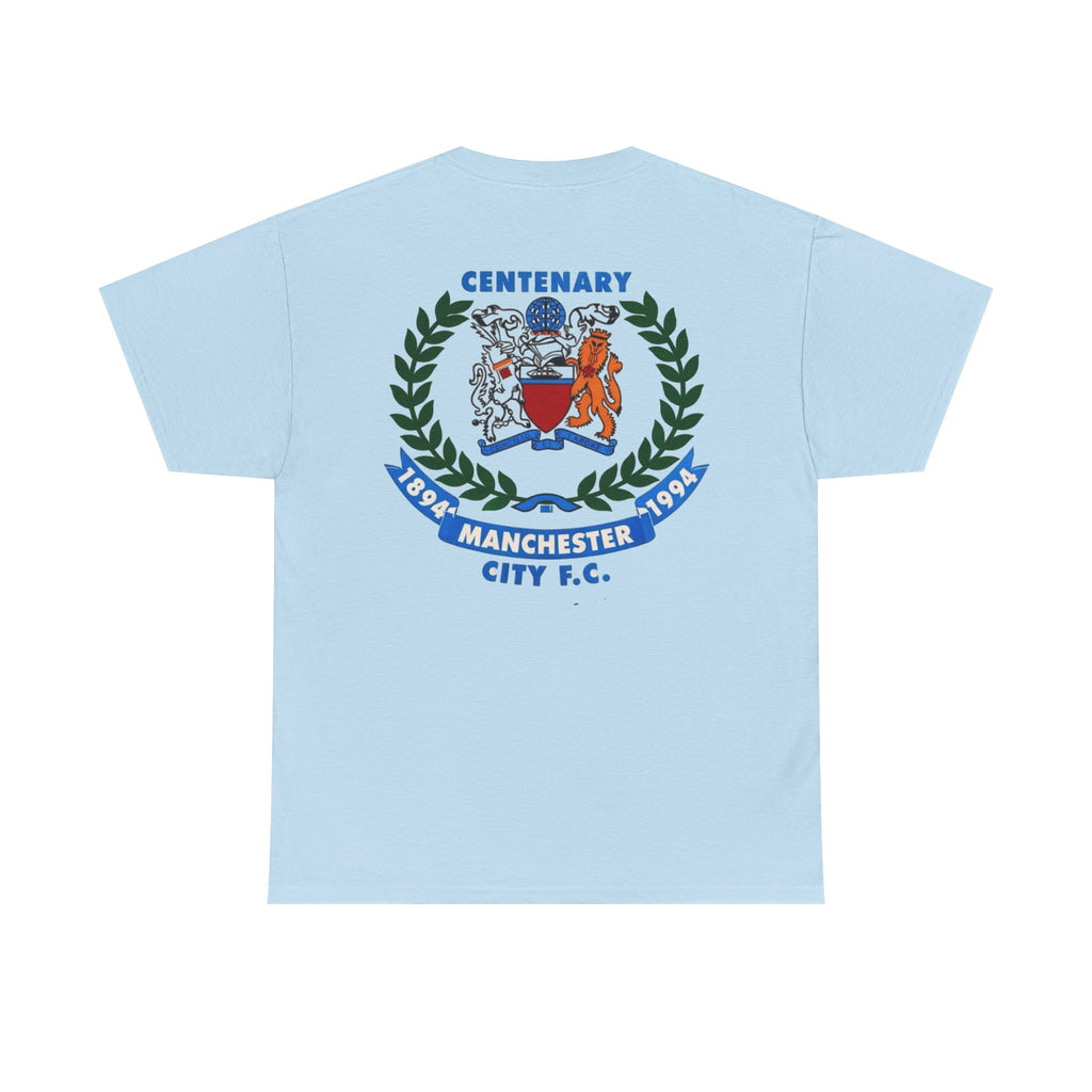 Manchester City F.C. Centenary Crest Tee — 1894–1994 Football Club Shirt