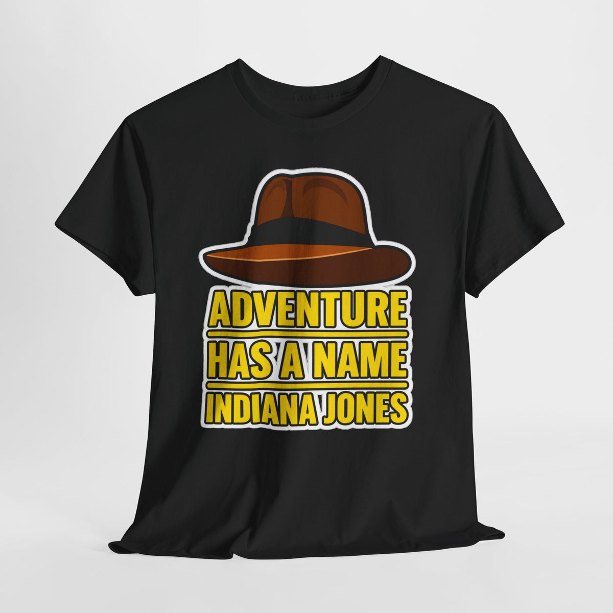 Adventure Has a Name Indiana Jones Graphic Cotton T-Shirt
