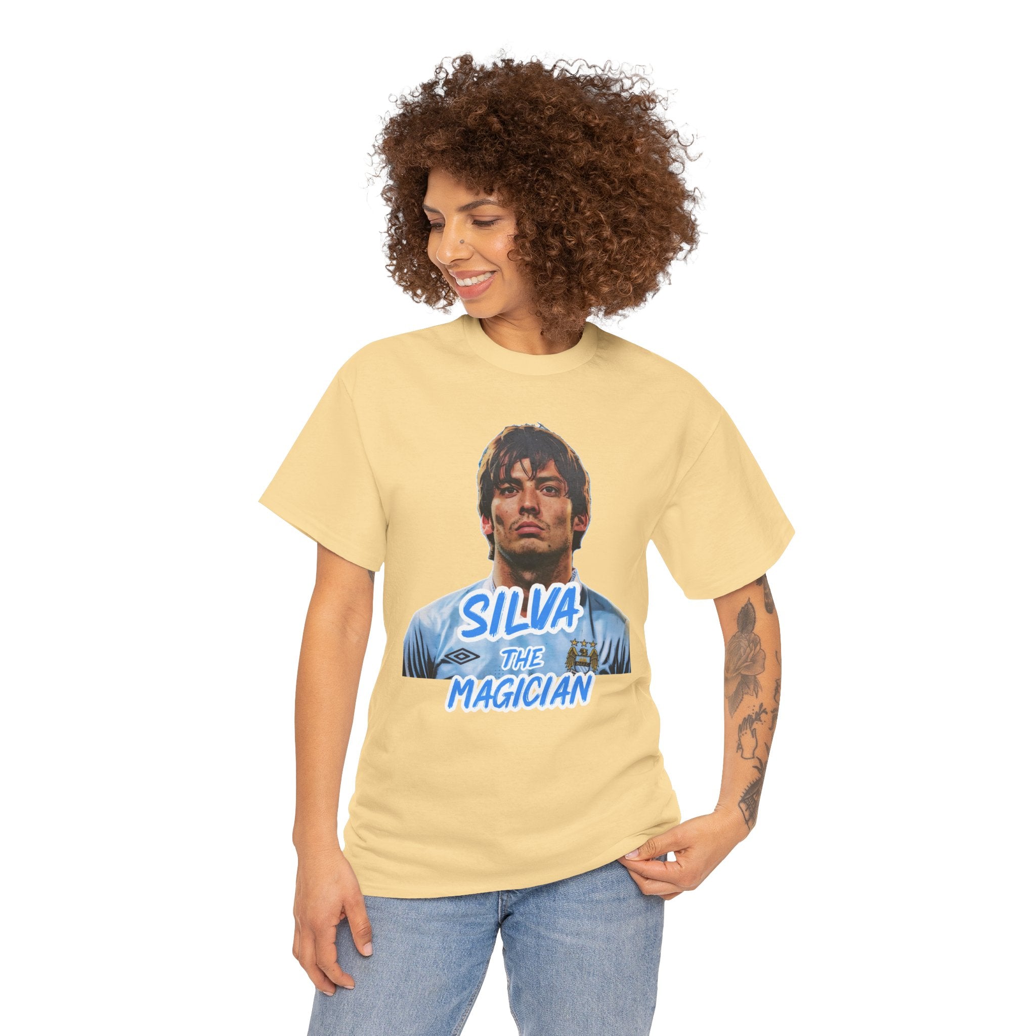 David Silva Manchester City The Magician Soccer Tee