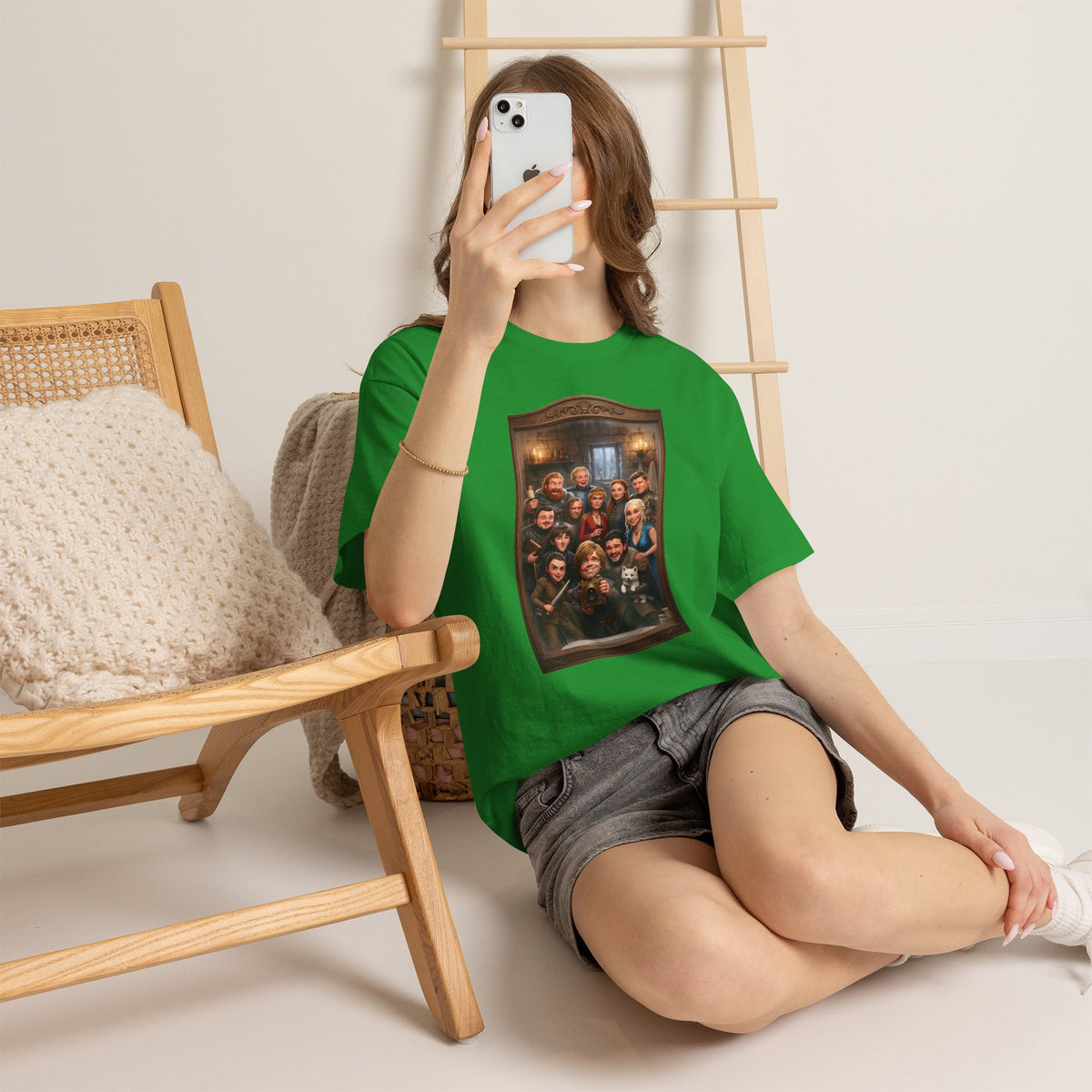 Game of Thrones Cast Portrait Inspired Cotton T-Shirt