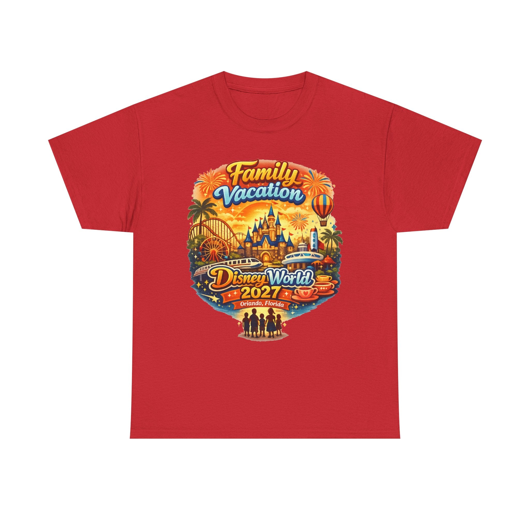 Family Vacation 2027 Tee — Theme Park Souvenir Shirt