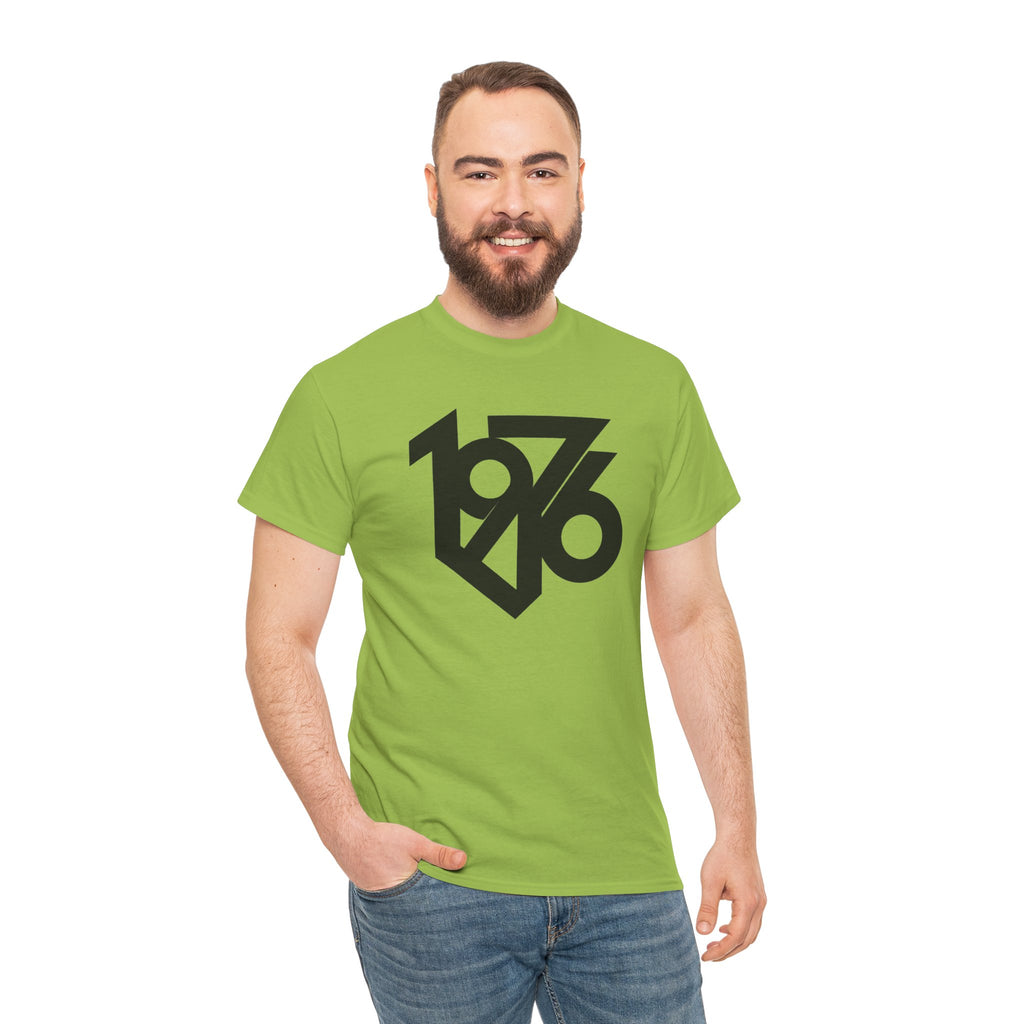 1976 Collection Logo Cotton T-Shirt — Vintage Year Graphic Tee