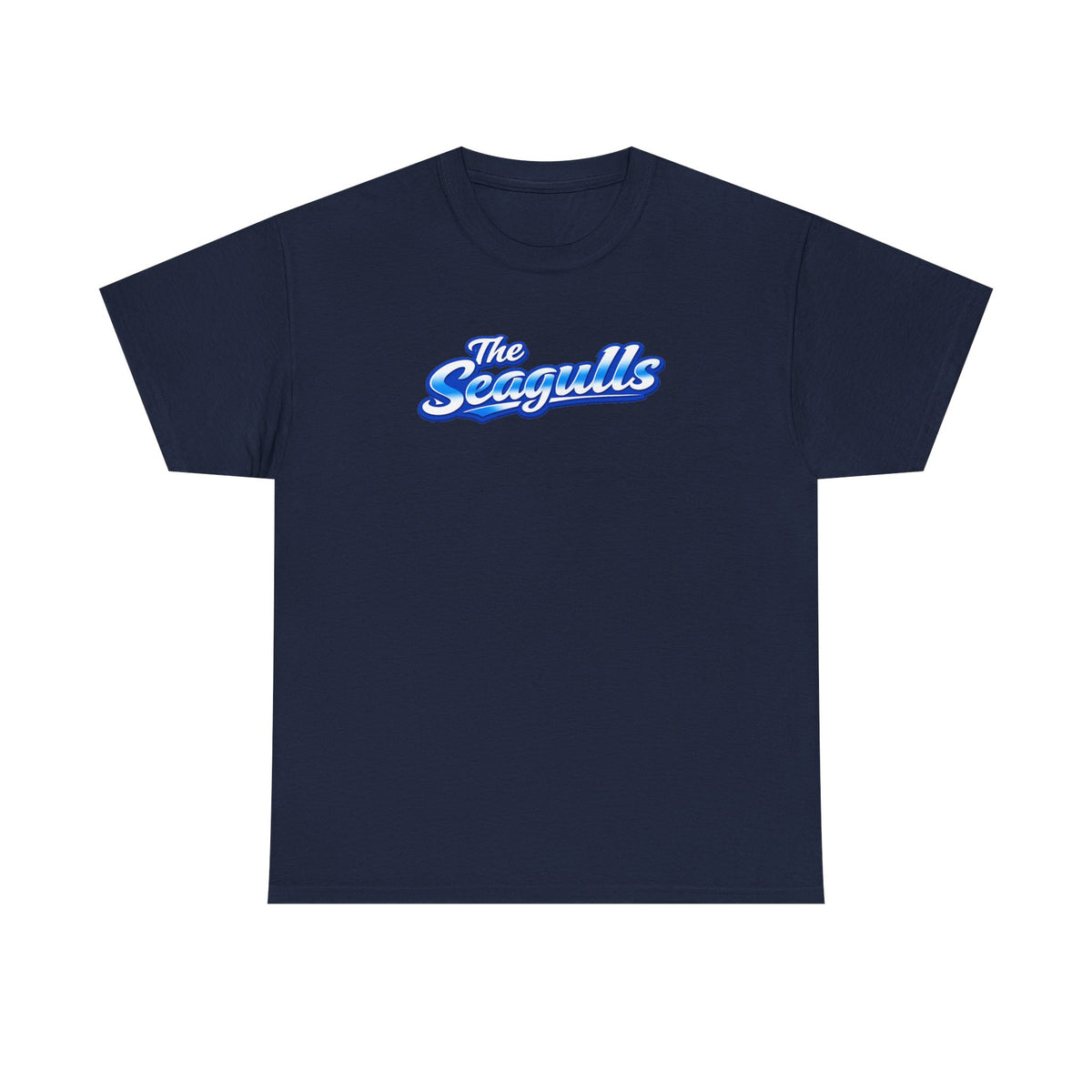 Seagulls Football Script Logo Cotton T-Shirt