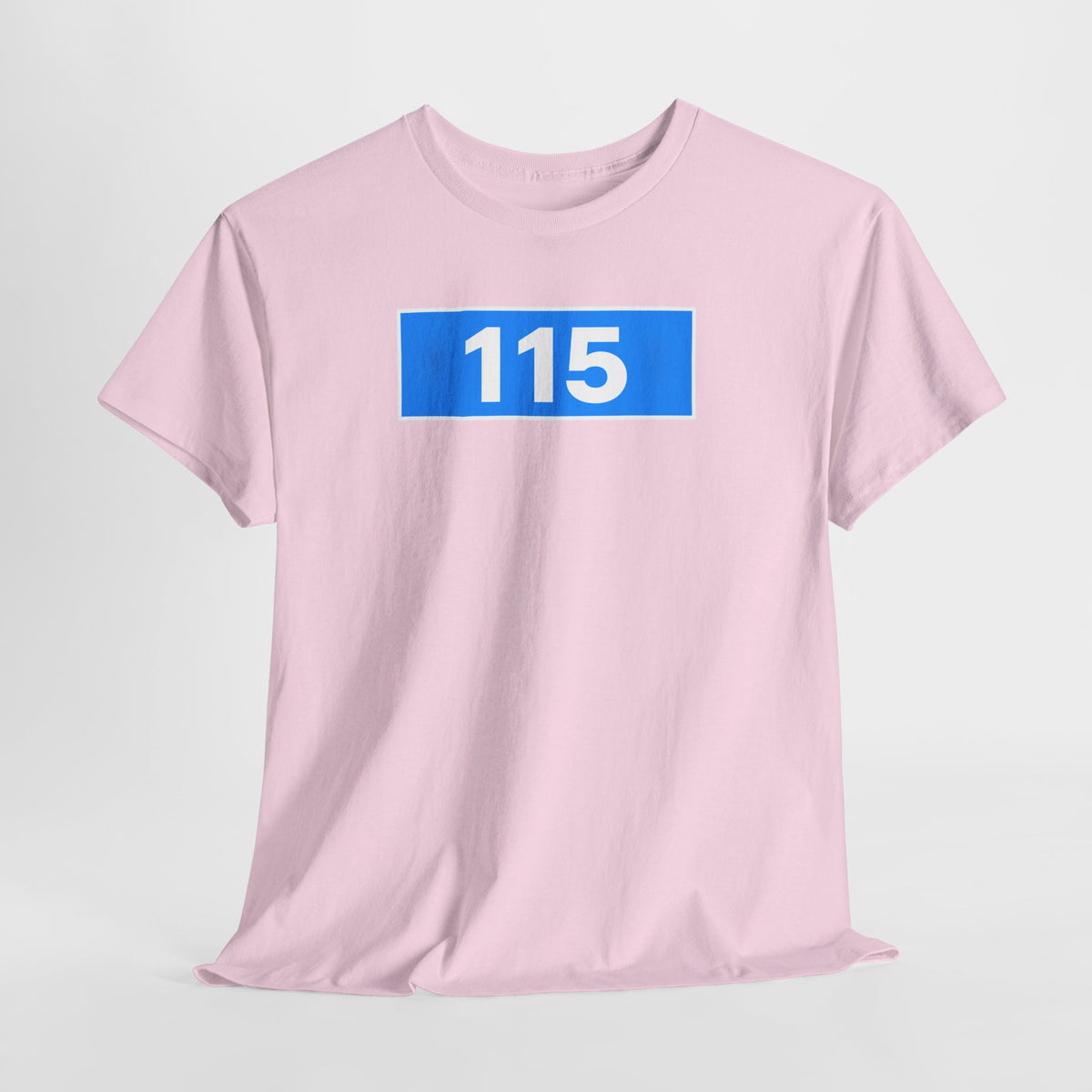 Manchester City 115 Inspired Minimalist Graphic Cotton T-Shirt