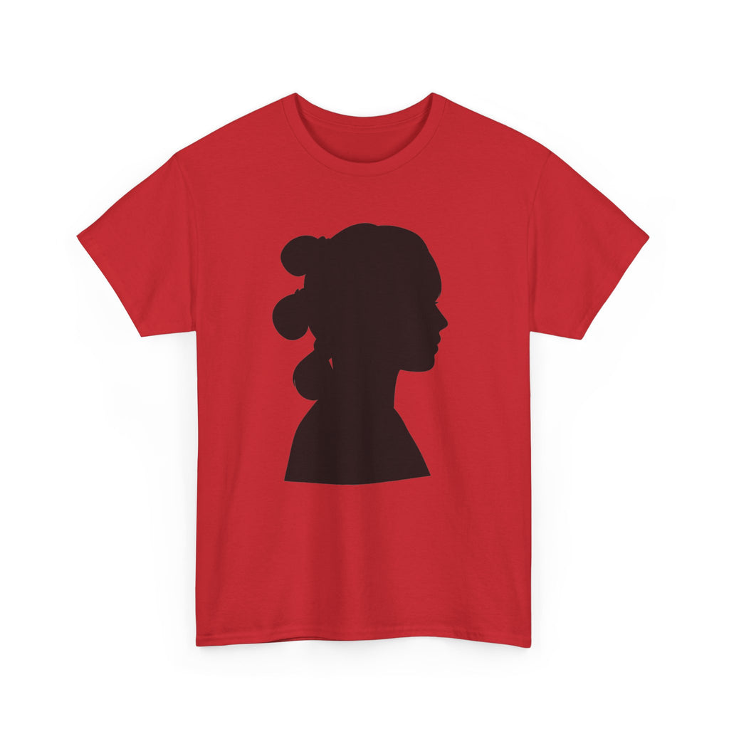 Princess Leia Star Wars Silhouette Profile Tee — Classic Portrait T‑Shirt
