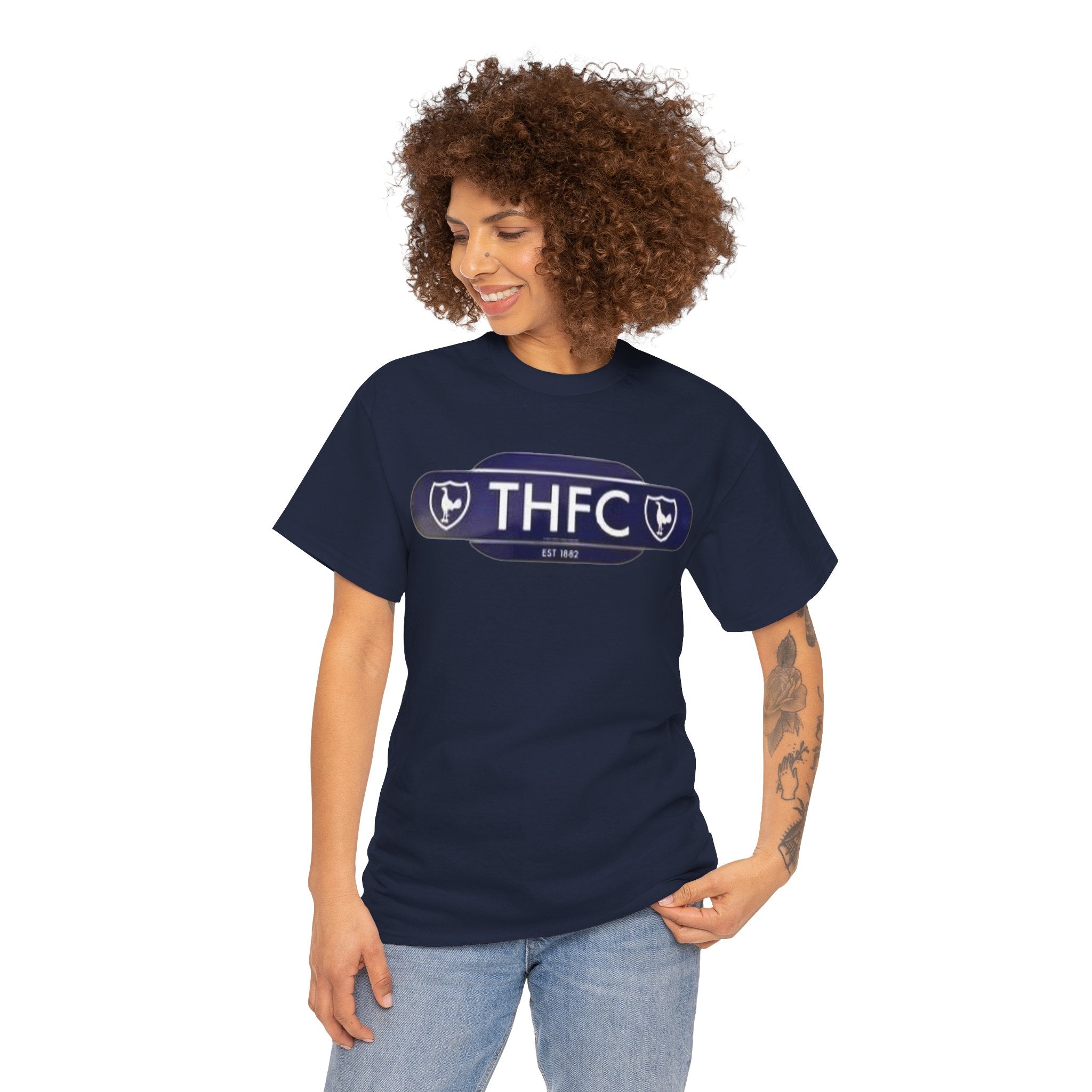 Tottenham Hotspur Railway Sign Tee — Tottenham Football Club Fan Shirt