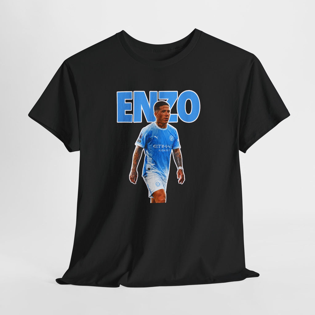 Enzo Fernandez Manchester City Inspired Cotton T-Shirt