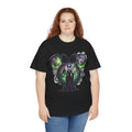 Maleficent Haunted Mouse Skull T-Shirt — Dark Fairytale Villain Tee