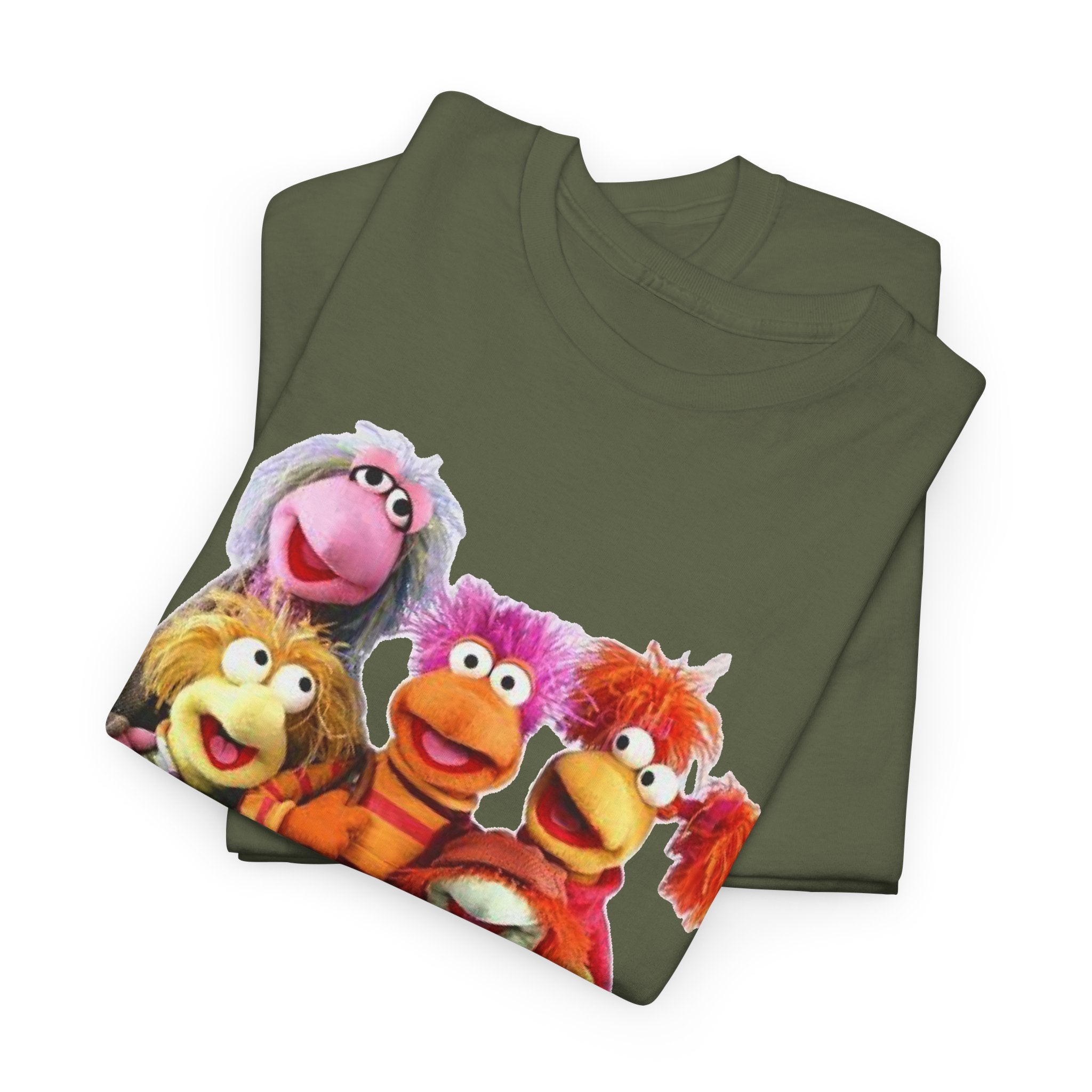 Fraggle Rock Characters T-Shirt — Vintage 80s Kids TV Crew Tee