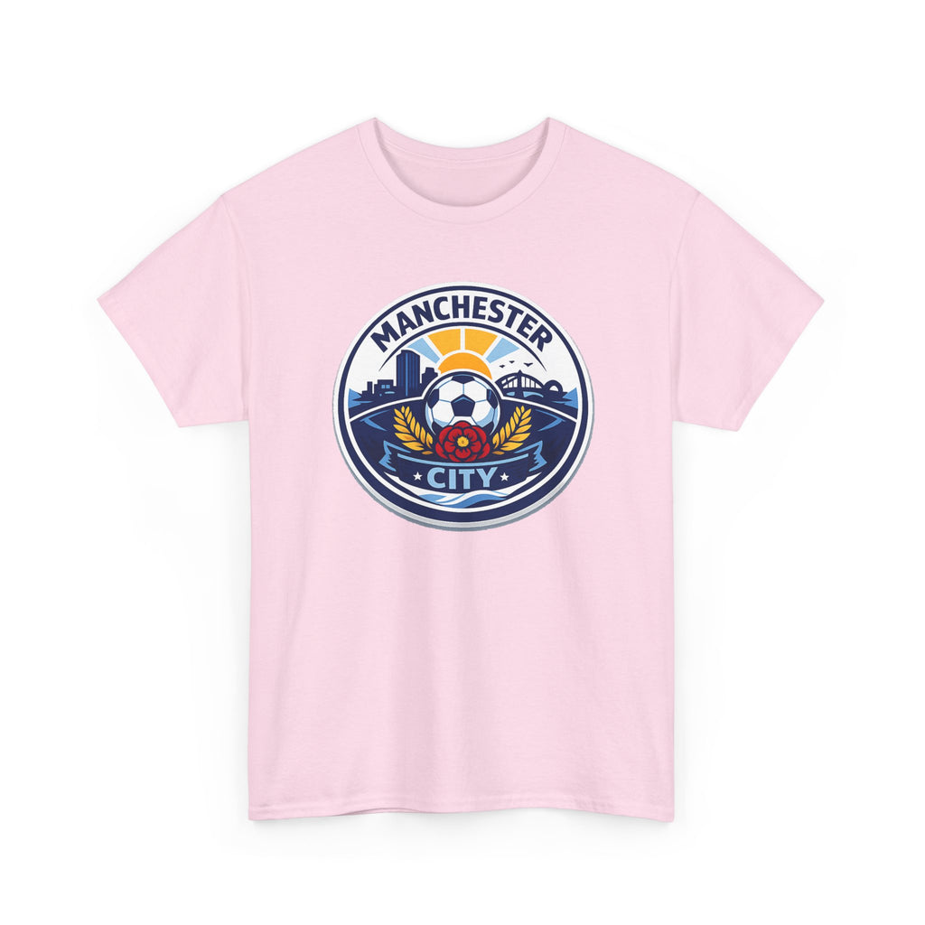 Manchester City Unofficial Soccer Logo T-Shirt — Football Fan Tee