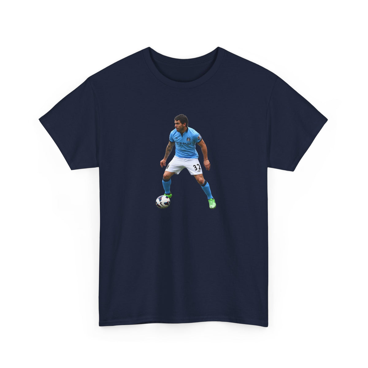 Carlos Tevez Manchester City Legend Cotton T-Shirt