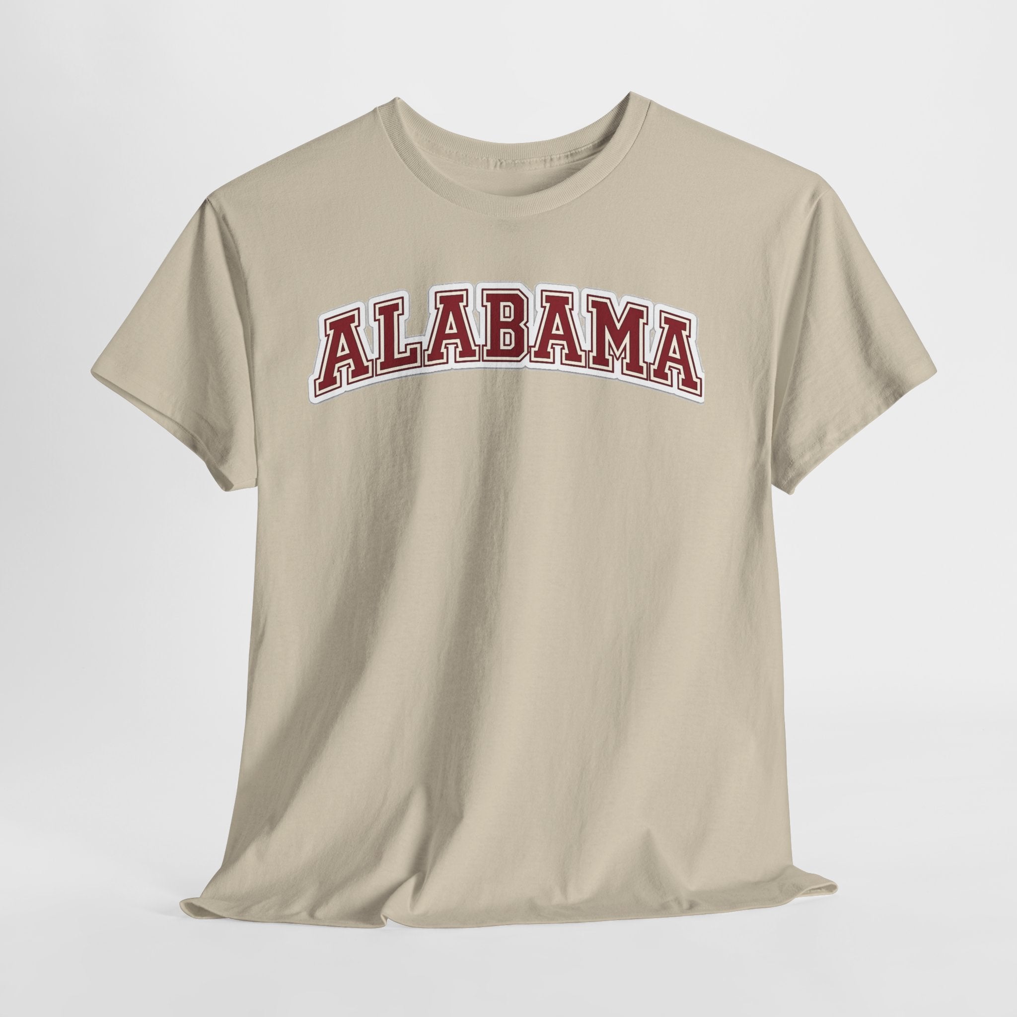 Alabama Arch Logo Tee – Crimson College Pride T‑Shirt
