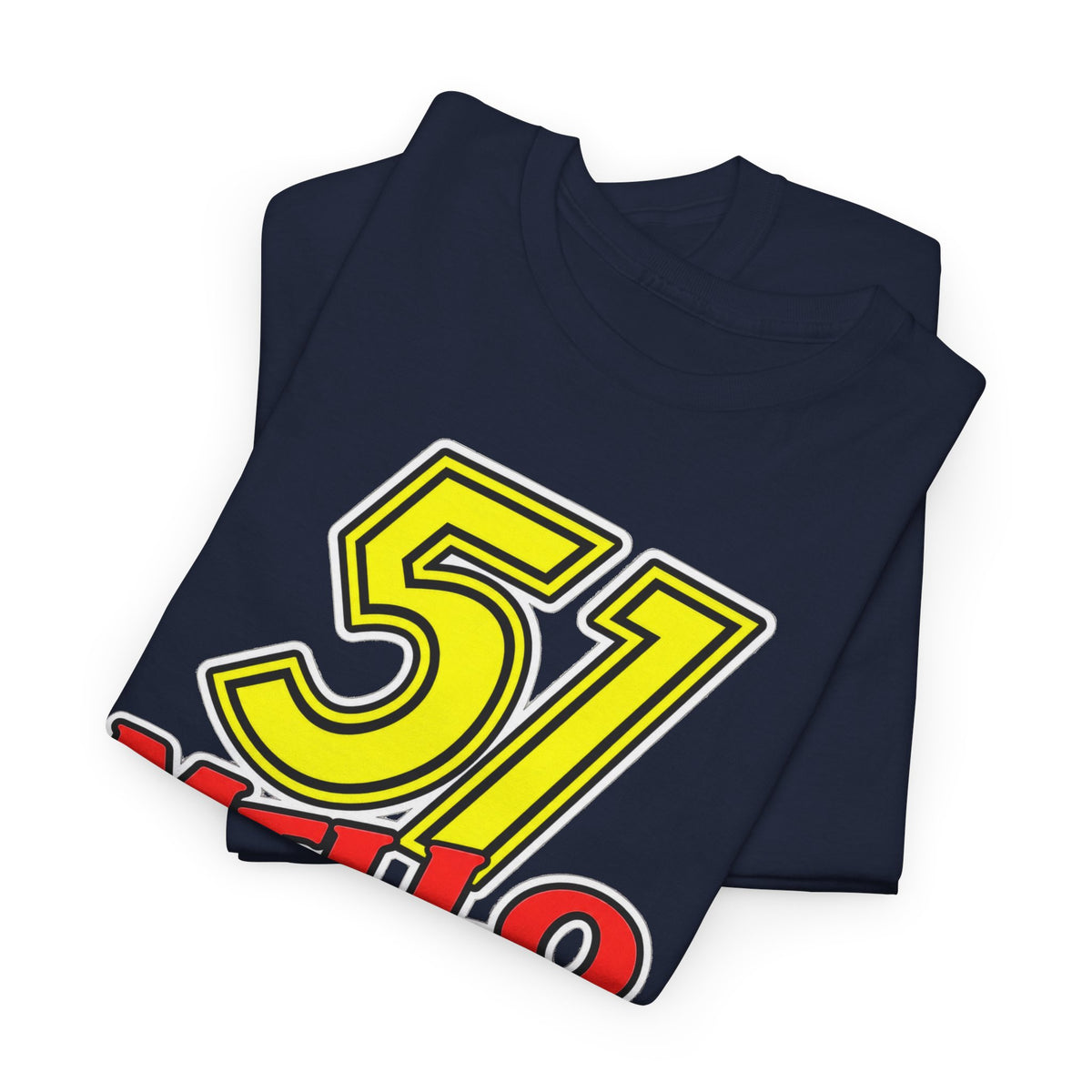 Days of Thunder Mello Yello '51' Graphic Tee — Cole Trickle Racing Shirt