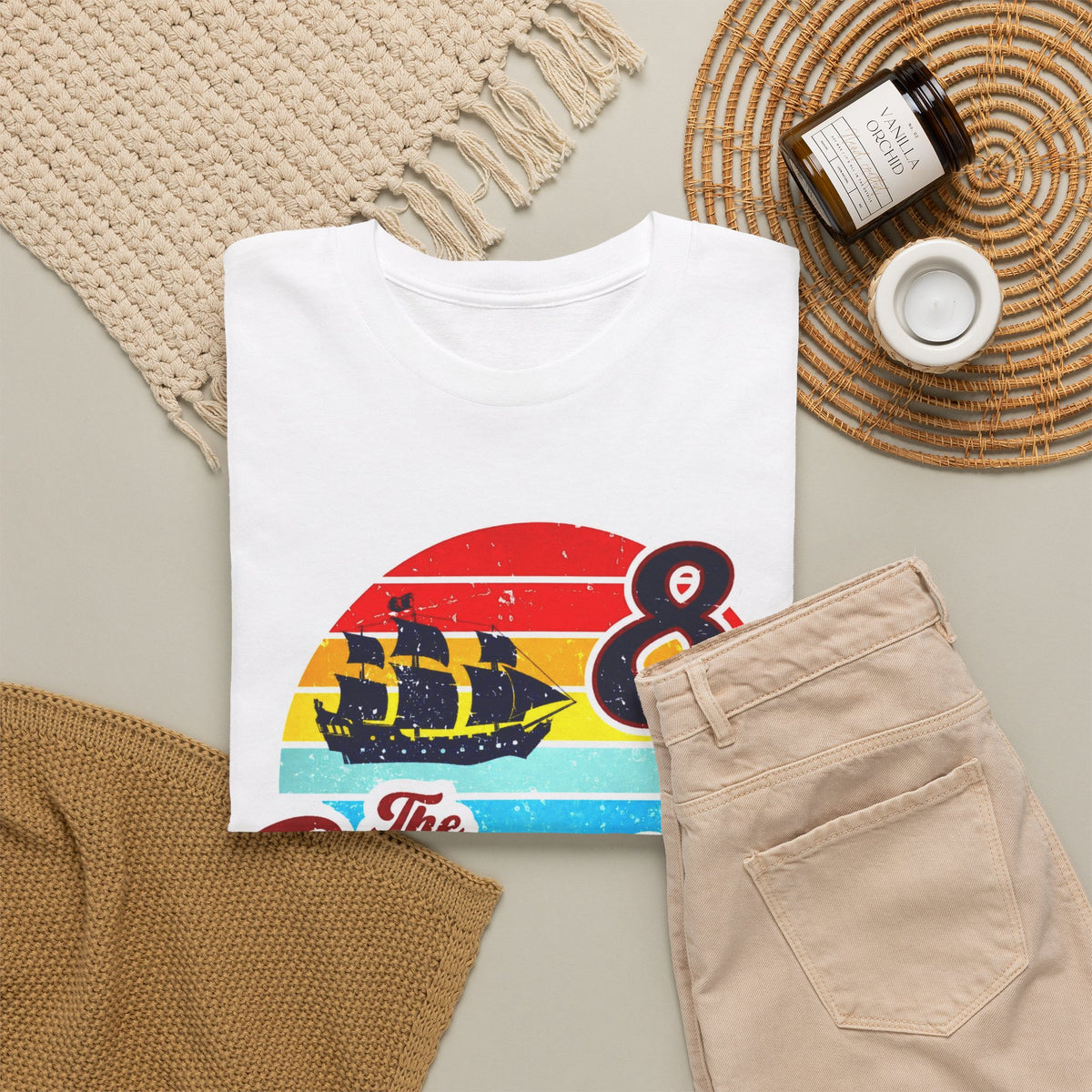The Goonies '85 Retro Ship T-Shirt — Never Say Die Vintage Tee